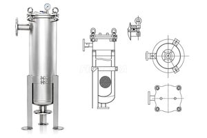 Read more about the article Flat-Cover Bag Filter Housing